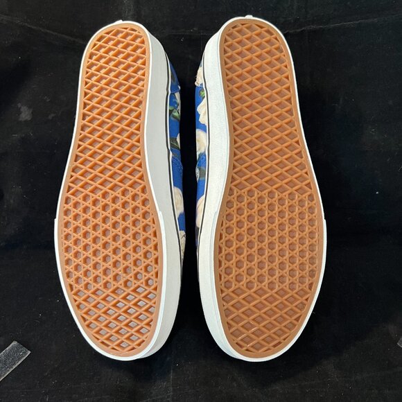 Vans Skate Authentic Blue Canvas Lace Up Lifestyle Sneakers NWT M 11 - Picture 2 of 6